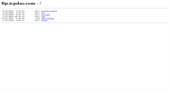 Desktop Screenshot of ftp.icpdas.com